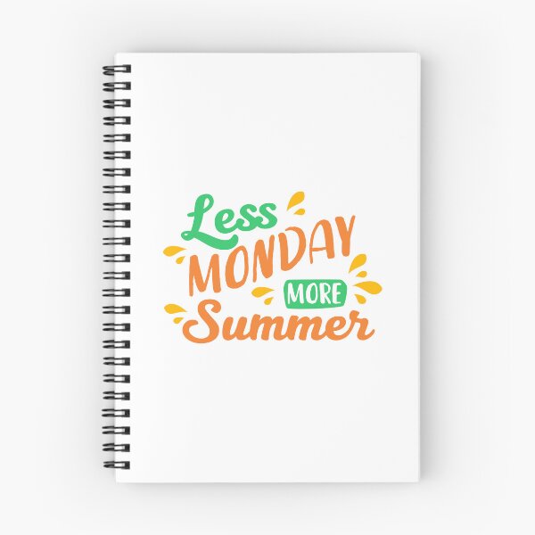 Item preview, Summer vintage , Less Monday More Summer designed and sold by Goreda.