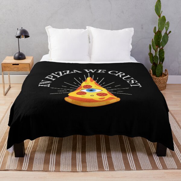 Item preview, In Pizza We Crust All Seeing Eye Funny Pizza Quote designed and sold by theshirtinator.