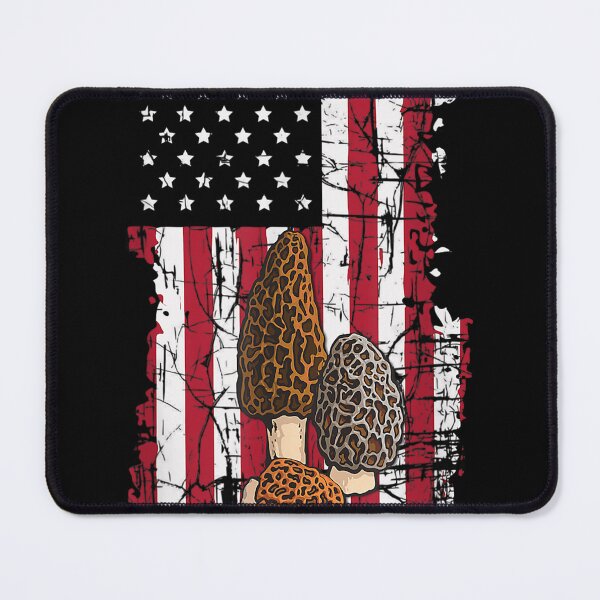 Item preview, Morel Mushroom Hunter Patriotic American USA Flag designed and sold by Earlene2365.