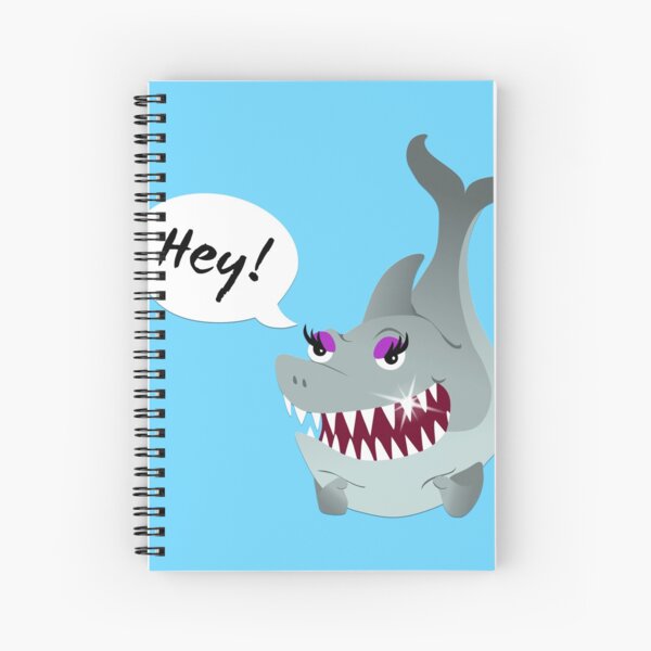 Hey, Shark! Spiral Notebook