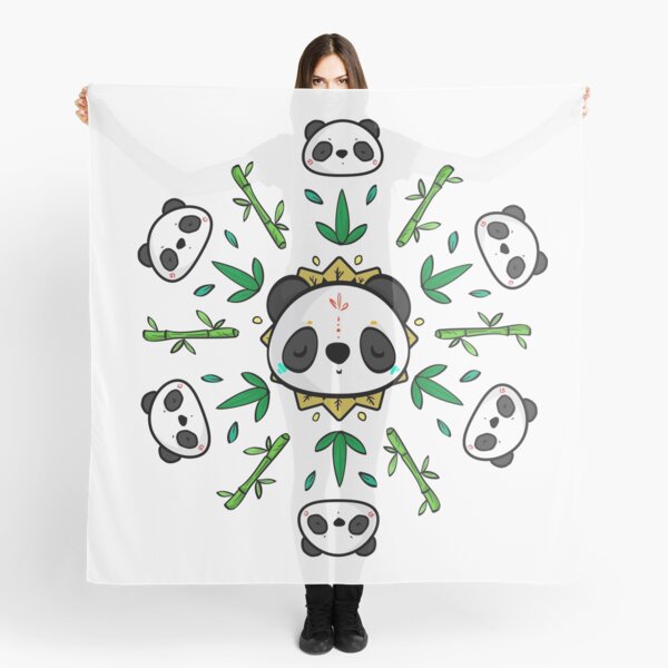 Pandala - Mandala Panda Scarf