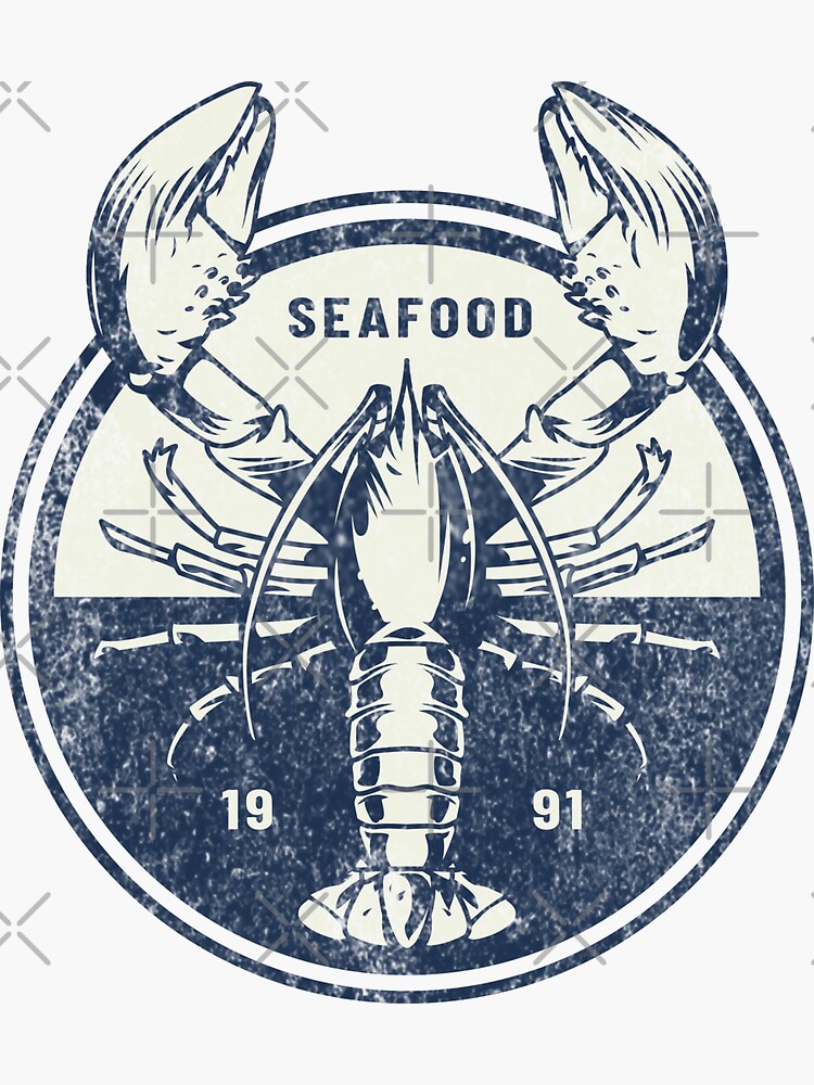 "lobsters " Sticker for Sale by manoj33 Redbubble