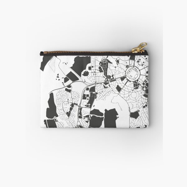 Item preview, Canberra Map Art Black white Australia designed and sold by EpicMaps.