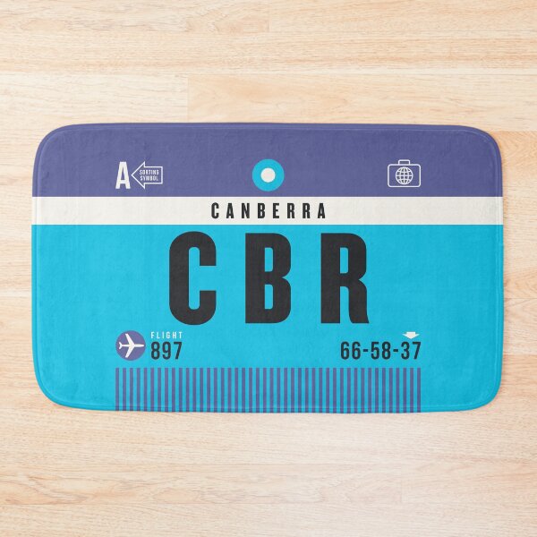 Item preview, Luggage Tag A - CBR Canberra Australia designed and sold by VoodooCircus.