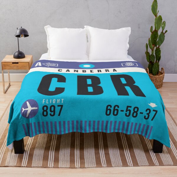 Item preview, Luggage Tag A - CBR Canberra Australia designed and sold by VoodooCircus.