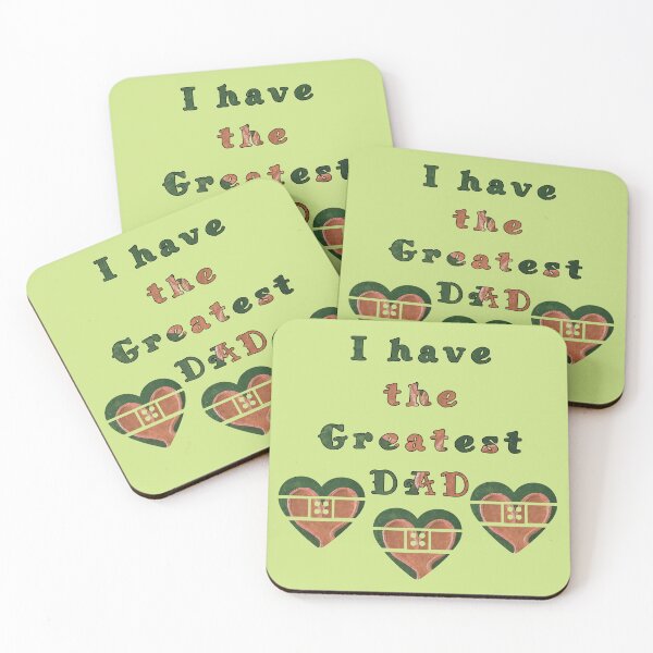 Item preview, I have the Greatest DAD with patten by MariDani Art, #4 designed and sold by MariDaniArt.