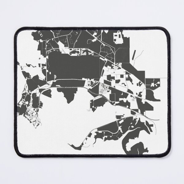 Item preview, Darwin Map Art Black white Australia designed and sold by EpicMaps.