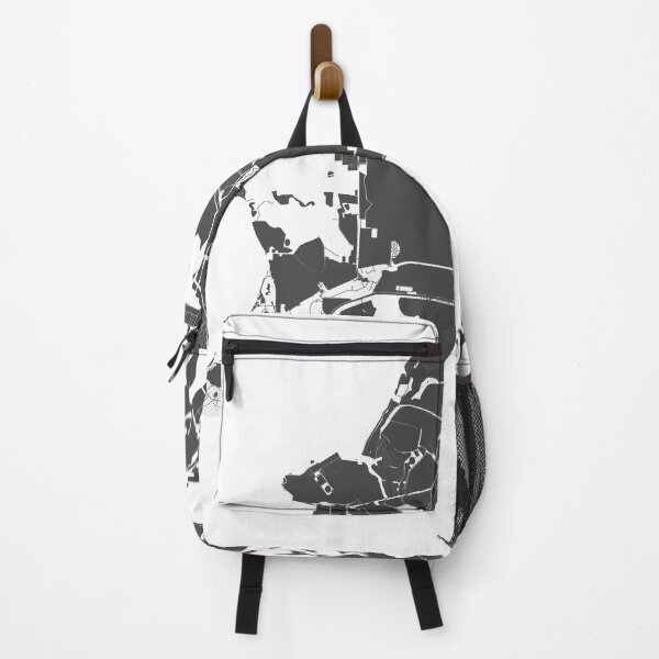 Item preview, Darwin Map Art Black white Australia designed and sold by EpicMaps.
