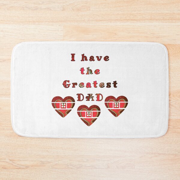 Item preview, I have the Greatest DAD with patten by MariDani Art, #5 designed and sold by MariDaniArt.