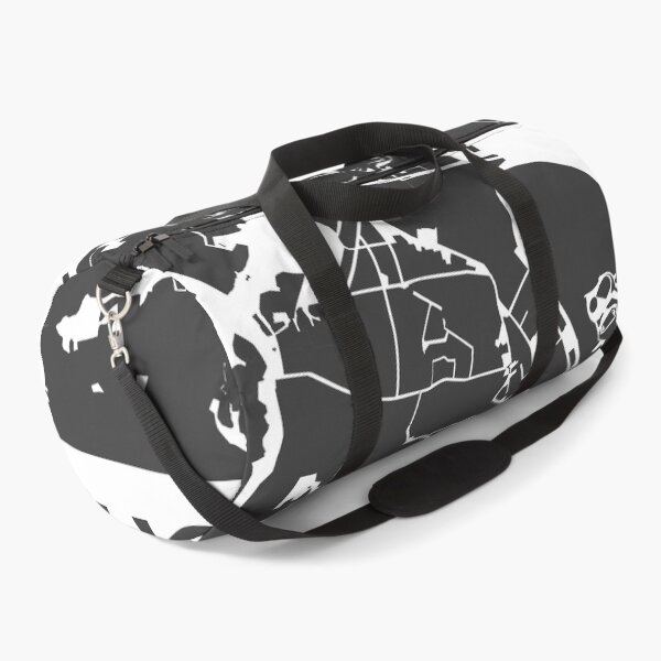 Item preview, Hobart Map Art Black white Australia designed and sold by EpicMaps.