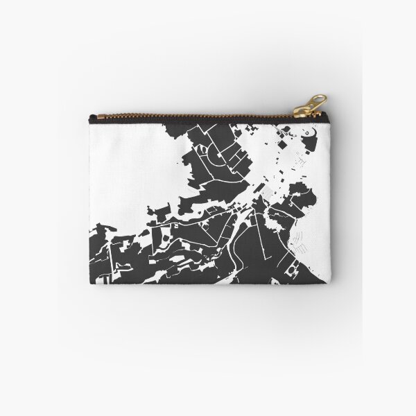 Item preview, Hobart Map Art Black white Australia designed and sold by EpicMaps.