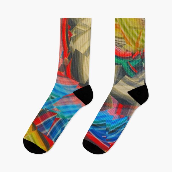 Item preview, Colourful Cubist Modern Design designed and sold by KALEIDOSCOPE UK.