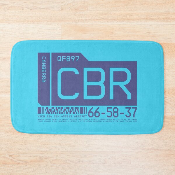 Item preview, Luggage Tag C - CBR Canberra Australia designed and sold by VoodooCircus.