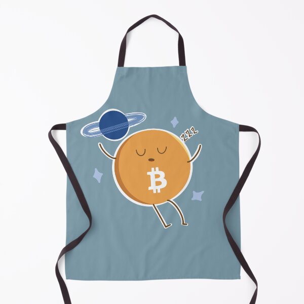 Item preview, Crypto Cute Bitcoin knocked out in Space - To the Moon designed and sold by Crypmetal.