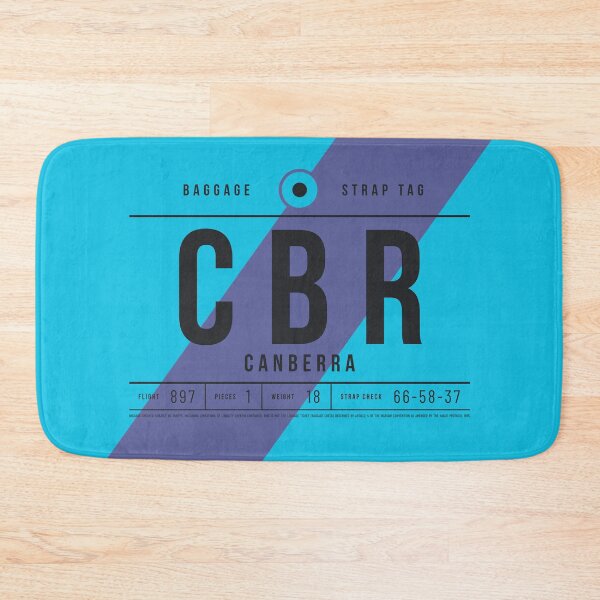 Item preview, Luggage Tag E - CBR Canberra Australia designed and sold by VoodooCircus.