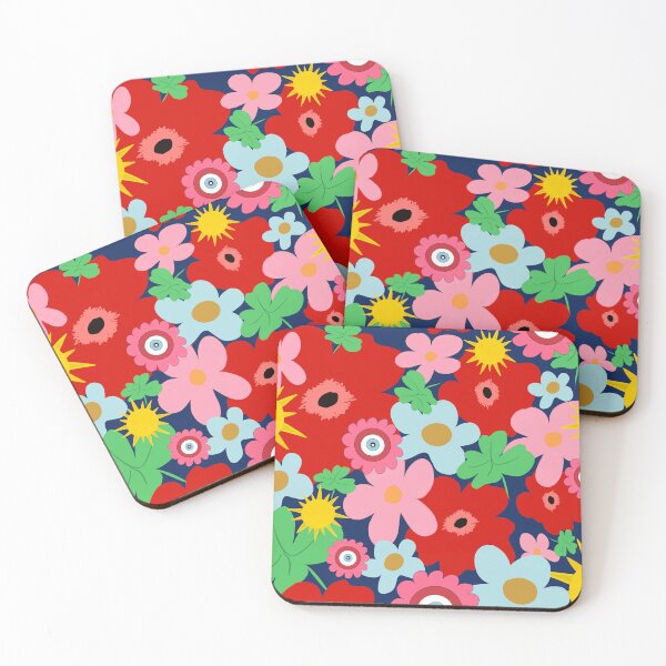 Item preview, Happy Colourful Petals designed and sold by halideO.
