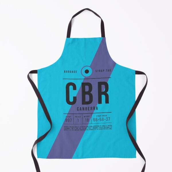 Item preview, Luggage Tag E - CBR Canberra Australia designed and sold by VoodooCircus.