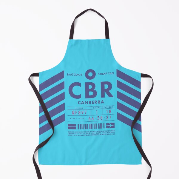 Item preview, Luggage Tag D - CBR Canberra Australia designed and sold by VoodooCircus.