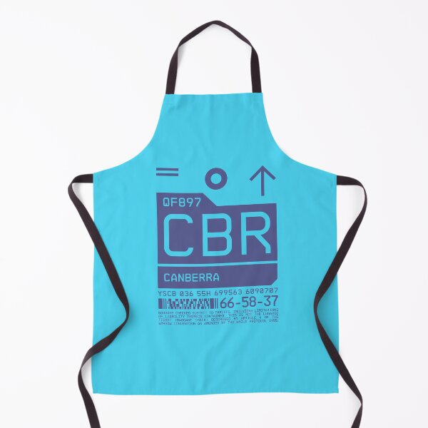 Item preview, Luggage Tag C - CBR Canberra Australia designed and sold by VoodooCircus.