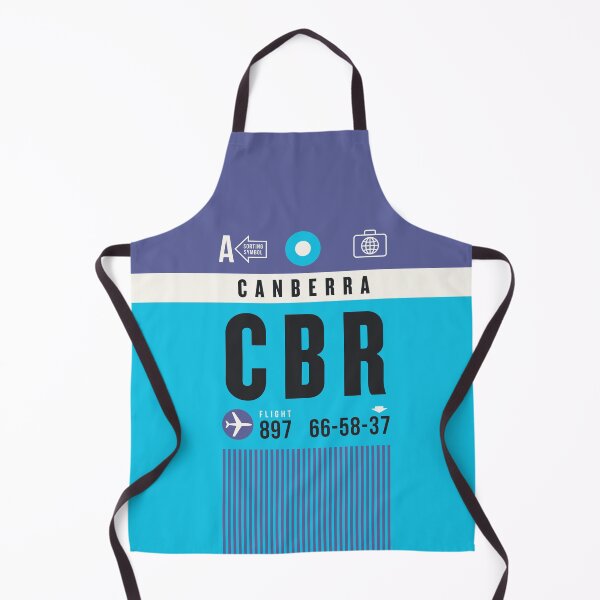 Item preview, Luggage Tag A - CBR Canberra Australia designed and sold by VoodooCircus.