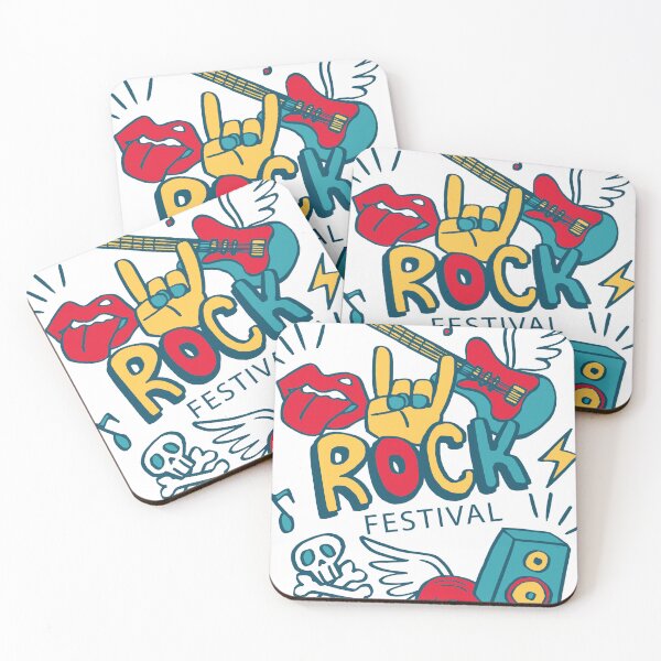 Item preview, Colorful musical instruments rock festival, chaotic lines background material designed and sold by zenger2021.