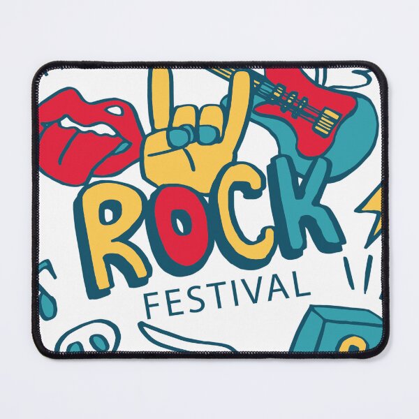 Item preview, Colorful musical instruments rock festival, chaotic lines background material designed and sold by zenger2021.