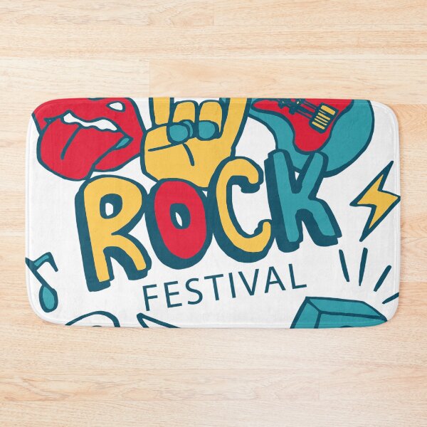 Item preview, Colorful musical instruments rock festival, chaotic lines background material designed and sold by zenger2021.