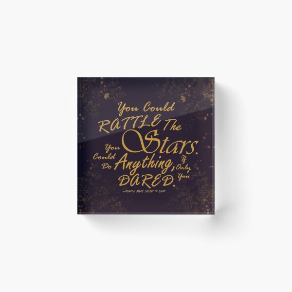 Item preview, Rattle The Stars designed and sold by BookW0nd3rland.