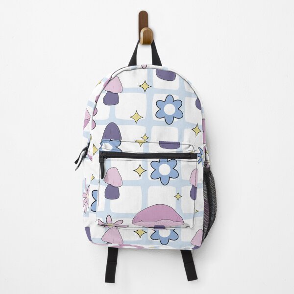 Artikelvorschau, Cute Mushroom Flower Hippie 60s 70s Retro Aesthetic Décor White entworfen und verkauft von Zee T-Shirt.