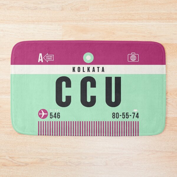 Item preview, Luggage Tag A - CCU Kolkata India designed and sold by VoodooCircus.