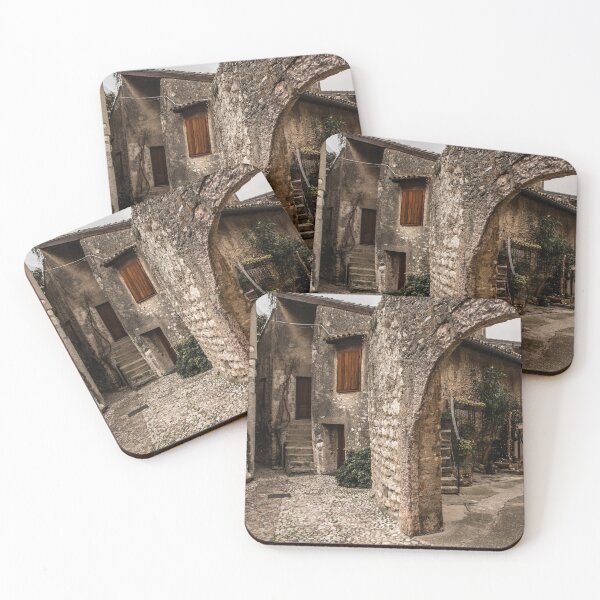 Item preview, Old Castle Quarter in Malcesine, Italy designed and sold by jojobob.