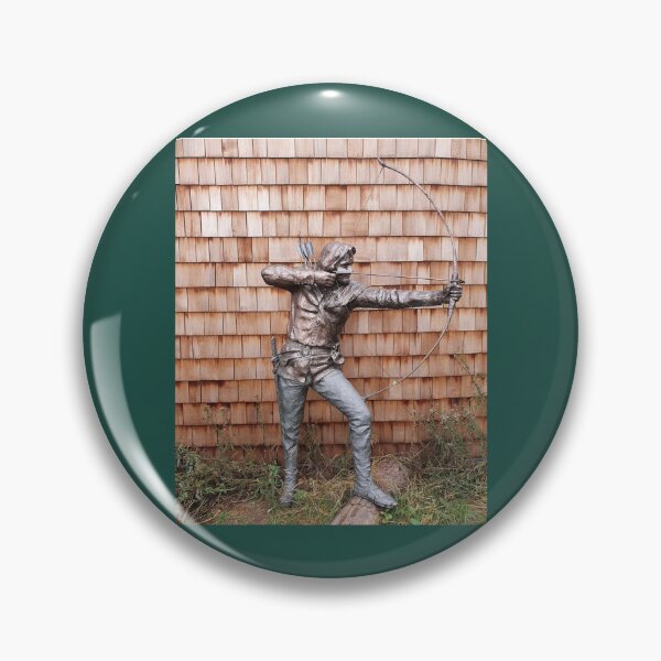 Item preview, Robin Hood Statue, Sherwood Forest Graphic  designed and sold by doodlebead.