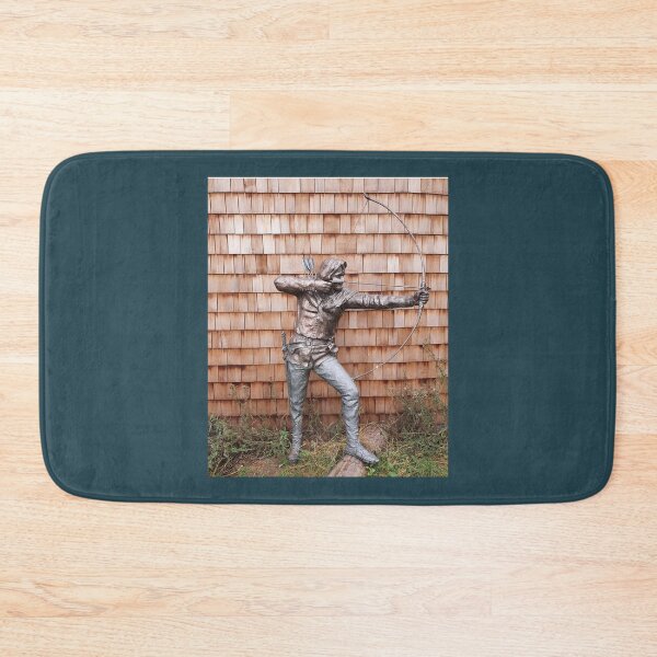 Item preview, Robin Hood Statue, Sherwood Forest Graphic  designed and sold by doodlebead.
