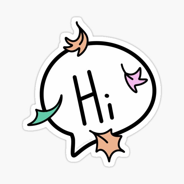 Heartstopper - Hi Sticker