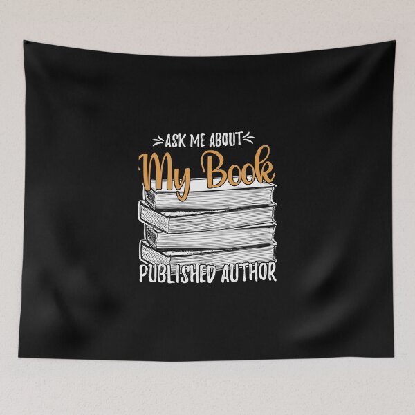 Item preview, Ask Me About My Book Published Author Lightweight Hoodie designed and sold by kimmesajgreh.