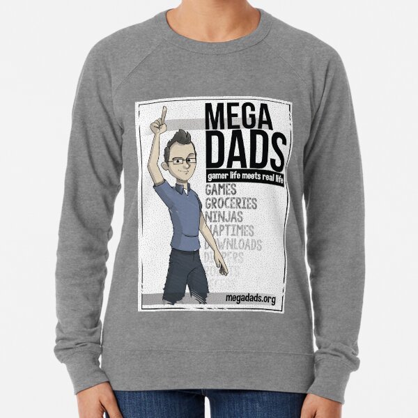 Mega Dads Shirt - Adam Lightweight Sweatshirt
