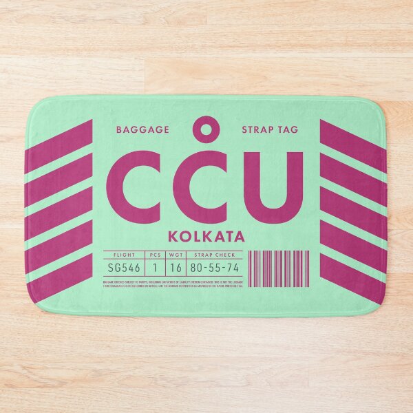 Item preview, Luggage Tag D - CCU Kolkata India designed and sold by VoodooCircus.
