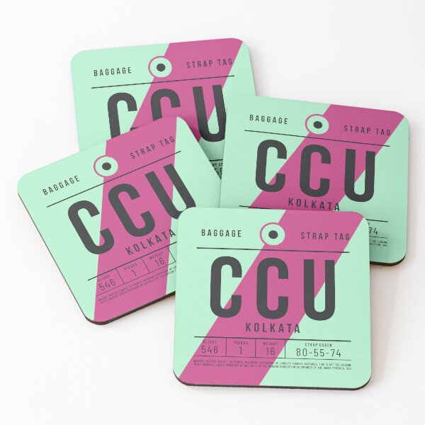 Item preview, Luggage Tag E - CCU Kolkata India designed and sold by VoodooCircus.