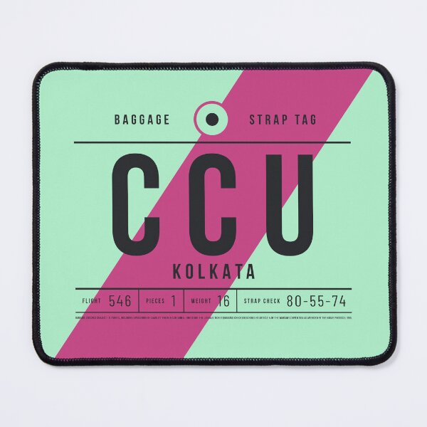 Item preview, Luggage Tag E - CCU Kolkata India designed and sold by VoodooCircus.