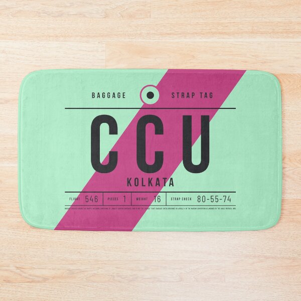 Item preview, Luggage Tag E - CCU Kolkata India designed and sold by VoodooCircus.