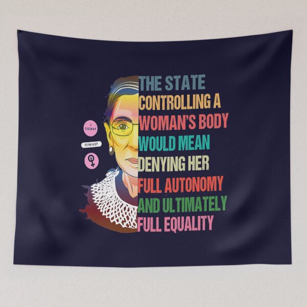 Item preview, Ruth Bader Ginsburg Pro Choice My Body My Choice Feminist    designed and sold by AhoofeCLS.