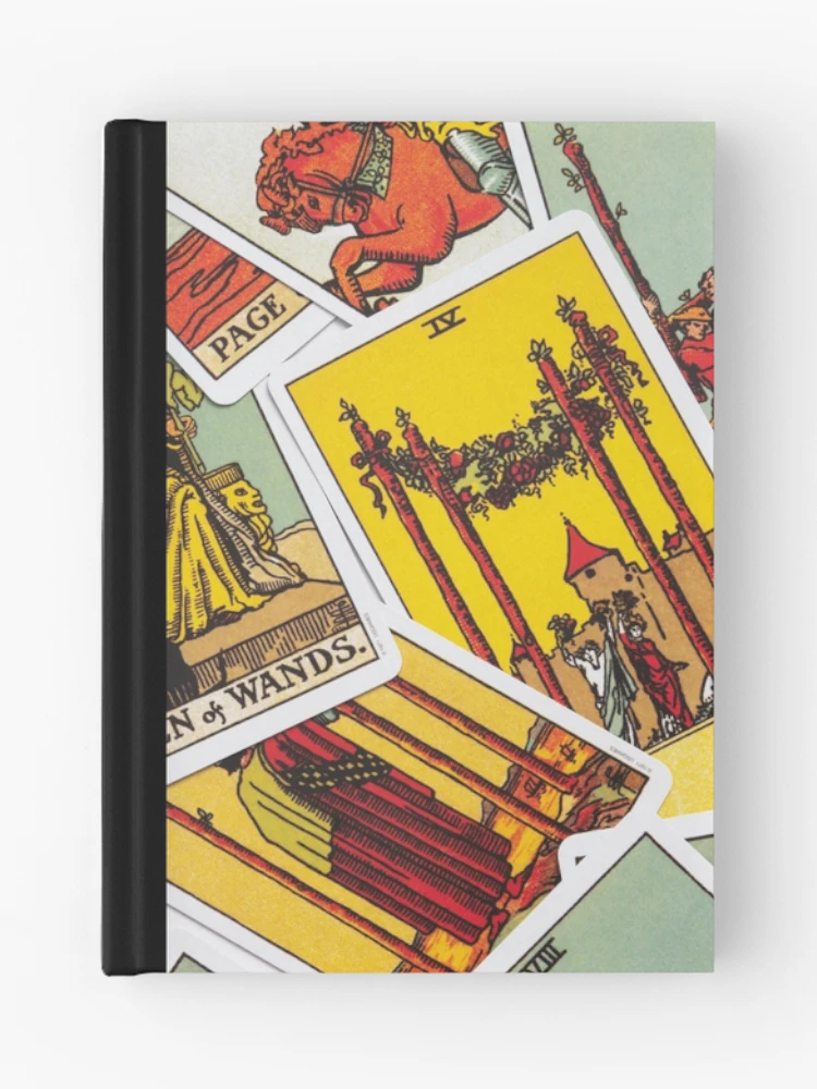 Thumbnail 1 of 3, Journal, Colorful Tarot Cards Pattern designed and sold by Doide.