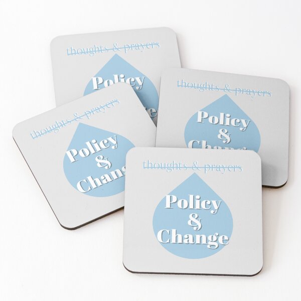 Item preview, Thoughts And Prayers Policy And Change  designed and sold by mena965.
