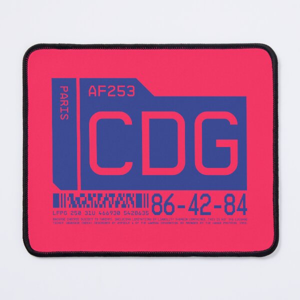 Item preview, Luggage Tag C - CDG Paris France designed and sold by VoodooCircus.