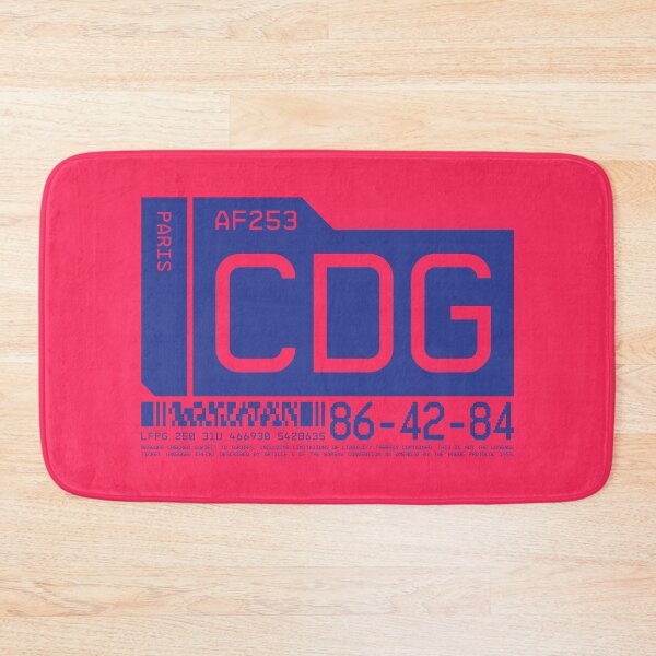 Item preview, Luggage Tag C - CDG Paris France designed and sold by VoodooCircus.