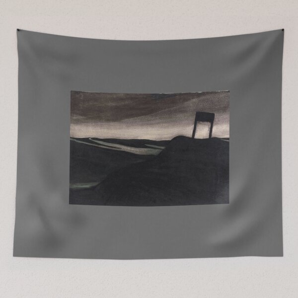 Item preview, Léon Spilliaert - Paysage Nocturne, Poteau de Signalisation Classic designed and sold by DorothyBuckler.