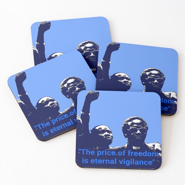 Item preview, Desmond Tutu quote - "The price of freedom is eternal vigilance" designed and sold by Tony Cisse.