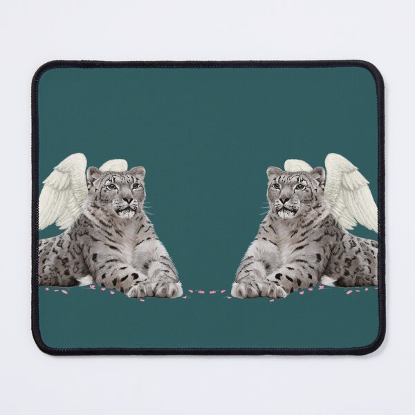 Item preview, Winged snow leopards designed and sold by CLBArtDesign.