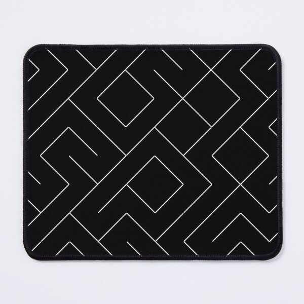 Item preview, Classic White And Black Seamless Geometric Line Pattern designed and sold by risingrocket.