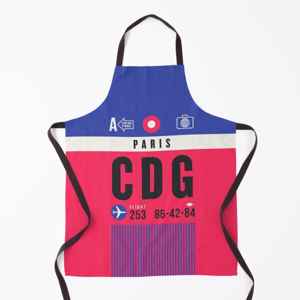 Item preview, Luggage Tag A - CDG Paris France designed and sold by VoodooCircus.